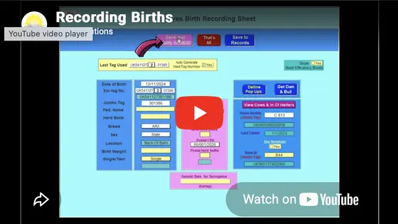 Livestock Births Video Guide thumbnail