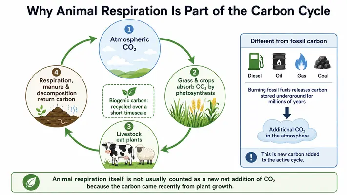 Livestock Carbon emission cycle